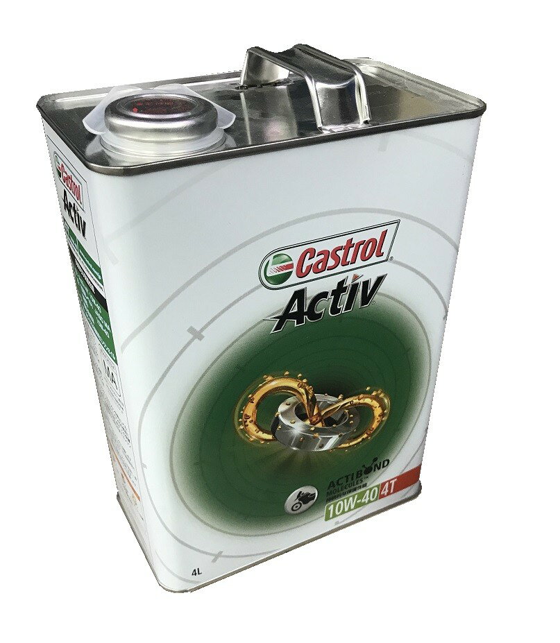 yoCNpGWICzCastrol(JXg[)@Activ 10W-40 4T(4L)@y500z