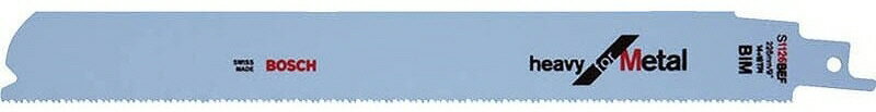 BOSCH(ボッシュ)セーバーソー(レシプロソー)ブレード 5枚入 全長225mm×山数14+18T×刃厚1.1mm S1126BEF【456】