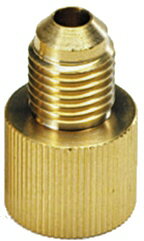 【空調工具】イチネンTASCOエアコン用圧力計パーツ アダプタ 1ケ オス1/4″メス5/16″TA159P-4【580】