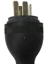 【電材工具】MINATO(ミナト工業)4Pゴムプラグ 20A 250V M-16788【580】