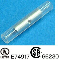 樂天商城 - 【電材用品】大同端子製造絶縁被覆付圧着スリーブ 直線突合わせ用スリーブ ストレート(ナイロン)100個入り APB-1.25【580】
