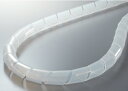 【電材用品】ヘラマンタイトンスパイラルチューブ 標準グレード 屋内用 乳白 内径8.0mm 50m巻 TS-9【580】