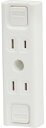 【電材用品】Panasonic(パナソニック)露出ダブルコンセント 仮設用 15A 125V フル端子 ホワイト WK1212SW【580】
