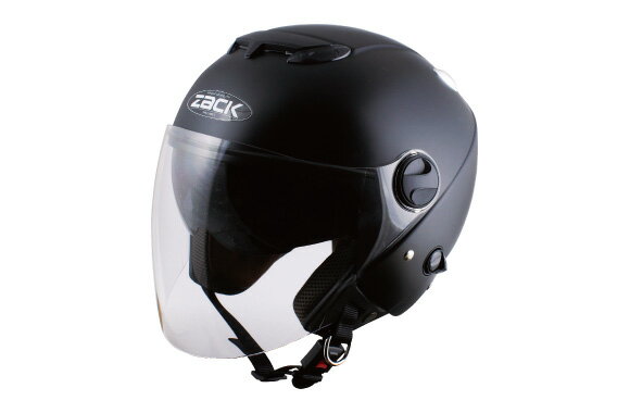 【バイク用品】SPEED PIT(TNK工業) ZJ-3(ジェット型ヘルメット/ハーフマッドブラック) 【500】