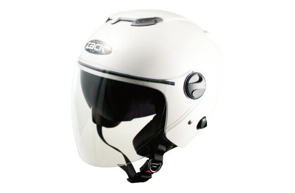【バイク用品】SPEED PIT(TNK工業) ZJ-3(ジェット型ヘルメット/パールホワイト) 【500】