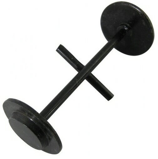 【左官工具】月光馬印両口(両頭)モッコン鏝(こて)27mm・30mm【455】