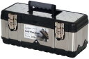 【送料込み(一部地域除く)】【工具収納箱】JEJアステージ(ASTAGE)SUS ステンレスツールボックス W約390×D約185×H約170mm STB-390【457】