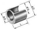 【電設資材アクセサリー】Panasonic(パナソニック)ねじなし径違ニップル 呼び:E31-E25 1個入り DS5231【580】