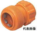 【電設資材アクセサリー】未来工業(ミライ)CD管用コネクタ ワンタッチ型 オレンジ 5個入 CDK-22Y【580】
