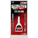 アロンアルファ PRO NO.1商品説明すき間への流し込みOKな 低粘度タイプ。大容量20g。 特長 低粘度 浸透接着・すき間への 流し込みが可能 高速接着 用途 合成ゴム、鉄・ステンレス などの金属の接着 釣り糸などの結び目の補強 すき間に浸透接着させたいとき プラモデル・フィギュアなどの創作 ※掲載商品の仕様、デザイン、生産国、発売時期は 　 予告なく 変更する場合がありますので、 　 あらかじめご了承ください。 ※掲載画像の色彩は実際の商品及び印刷物と 　 多少異なる場合があります。 ※メーカー希望小売価格はメーカーカタログに 　 基づいて掲載しています。 発送詳細複数ご注文、またはメール便対応商品をご注文の場合は、ショッピングモールからの自動メールでは送料は確定しておりません。店舗よりメールにて確定送料をお知らせ致します。こちらの商品（1点）の送料は下記のとおりです。 ご注文確定前に必ずコチラをご確認の上ご購入をお願い致します・ご確認ください・配送について・返品、交換について{カテゴリ} 東亜合成株式会社 コニシ株式会社 接着 補修用品 瞬間　接着剤 工具　大工 ボンド　接着 修理　おもちゃ 家具　木工 プラモデル プラスチック 金属　ゴム リム−バ− DIY