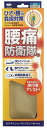 【中敷き(1階売場)】木原産業ACTIKA(アクティカ)腰痛防衛隊 インソール 男性用 ベージュ 245【639】