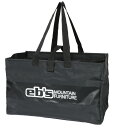 eb's(エビス)CARGO BAG(カーゴバッグ)BLACK PVC(撥水加工素材使用)2023-2024も継続商品です