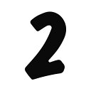 【カー用品】東洋マーク製作所 NZ-13(ステッカー/ニューゼッケン小 2 黒) 【500】