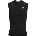 【トレーニングウエア】UNDER ARMOUR(アンダーアーマー)UA ヒートギアアーマー コンプレッション スリーブレスシャツ1361522【750】