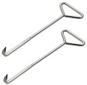 【排水フタ用工具(表売場)】KAKUDAI(カクダイ)マンホール用取手(2本組)600-401【526】