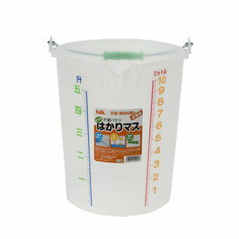 【現場用品】田中文金属計量バケツ はかりマス 10L TA-20【521】