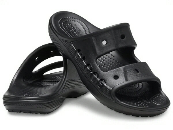 【送料込み（一部地域除く）】【カジュアルサンダル】crocs（クロックス）バヤ サンダル207627-001 BLACK【470】