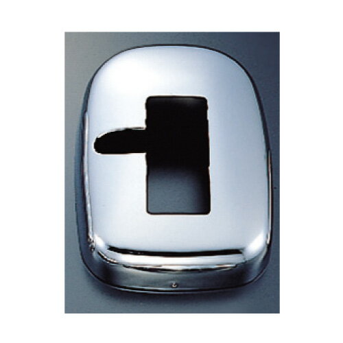 【取り寄せ対応/基本送料無料】【トラック用品】JETイノウエ　570929(メッキミラーカバー/ミラーカバー単品　サイドミラー助手席側用)　【500】