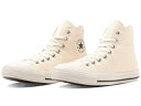 【送料込み(一部地域除く)】【メンズカジュアルシューズ】CONVERSE(コンバース)オールスター ウォッシュド キャンバス HIハイカットスニーカー 31312101 ECRU【470】