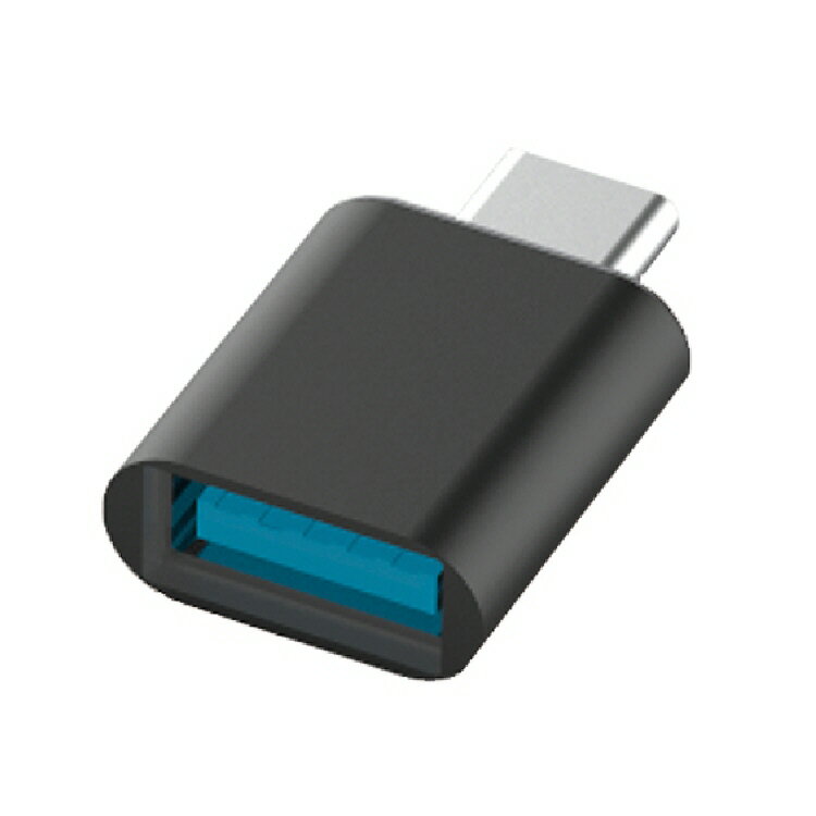 【携帯用品】カシムラ USB変換アダプタ USB-A→Type-C BK AJ-652【547】