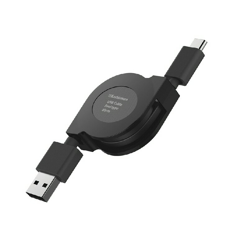 y񂹑ΉzygїpizJV USB[dP[u [80cm A-C BK AJ-660y547z