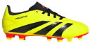 ADIDAS KIDS PREDATOR CLUB FXG SOCCER SPIKE SHOES 商品説明 決定力で勝負するキミへ。 サッカーの試合はゴールがすべて。 これは、ゴールネットを揺らすために つくられたシューズ。 どんなときでも、この新しいプレデターを履いて、 力を出し切ろう。 このジュニア用シューズには、凹凸のある合成 アッパーを採用している。 様々なグラウンドに対応するアウトソールが、 いい位置でボールを受けるのをサポート。 この製品には、リサイクル素材を20%以上使用。 製造された製品の素材をリユースすることで、 ゴミの量、限りある資源への依存、そしてアディダス 製品のフットプリントを減らすことにつながる。 レギュラーフィット シューレースクロージャー 独特な質感のある合成アッパー テキスタイルライニング 各種グランドに対応する軽量アウトソール リサイクル素材を20%以上使用 ウィズ：2E 生産国：インドネシア製 ※掲載商品の仕様、デザイン、生産国、発売時期は 　予告なく 変更する場合がありますので、 　あらかじめご了承ください。 ※掲載画像の色彩は実際の商品及び印刷物と 　多少異なる場合があります。 ※メーカー希望小売価格はメーカーカタログに 　基づいて掲載しています。 発送詳細 複数ご注文、またはメール便対応商品をご注文の場合は、ショッピングモールからの自動メールでは送料は確 定しておりません。店舗よりメールにて確定送料をお知らせ致します。こちらの商品（1点） の送料は下記のとおりです。 ご 注文確定前に必ずコチラをご確認の上ご購入をお願い致します・ご確認ください・配送について・返品、交換について {カテゴリ} SOCCER FOOTBALL JUNIOR JR KIDS BOYS CHILD ENTRY SPIKESHOES SHOES GROUND BELT 靴 グラウンド グランド サッカー フットボール ターフ ベルクロ マジック ベルト 土 少年 キッズ 入門 初心者 小学生 子供 ■ ご不明な場合はお問合せ下さい。