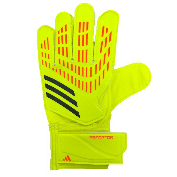 【サッカーアクセサリー】ADIDAS(アディダス)キッズ プレデター GKグローブ TRNジュニアゴールキーパーグローブ KMR43【750】