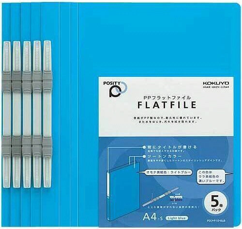 文具・事務用品 商品説明 軽くて丈夫!水にも強い! コクヨのPP製フラットファイル ならこちらがオススメ。 屋外や水周りなどの使用にも安心! サイズ A4タテ 寸法 タテ307×ヨコ231mm 背幅 18mm とじ厚 15mm 表紙厚 約0.4mm 材質 表紙：再生PP、とじ具：PE 穴数 2穴（とじ穴間隔：80mmピッチ） 収容枚数 150枚 ※掲載商品の仕様、デザイン、生産国、発売時期は 　 予告なく 変更する場合がありますので、 　 あらかじめご了承ください。 ※掲載画像の色彩は実際の商品及び印刷物と 　 多少異なる場合があります。 ※メーカー希望小売価格はメーカーカタログに 　 基づいて掲載しています。 発送詳細 複数ご注文、またはメール便対応商品をご注文の場合は、ショッピングモールからの自動メールでは送料は確定しておりません。店舗よりメールにて確定送料をお知らせ致します。こちらの商品の送料は下記のとおりです。 ご注文確定前に必ずコチラをご確認の上ご購入をお願い致します・ご確認ください・配送について・返品、交換について {カテゴリ} コクヨ株式会社 コクヨS＆T株式会社 KOKUYO Co.,Ltd. ルーズリーフ 帳簿 元帳 金銭出納帳 売上帳 仕入帳 銀行勘定帳 仕入日記帳 経費明細帳 金銭出納帳 手形受払帳 出金伝票 入金伝票 納品書 請求書 明細書 消費税 領収書 給料支払 小切手 振替伝票 見積書 履歴書 測量野帳 固定資産 物品 仕分け 工具 現場用品 建築用品 木材 鉄鋼材 コンクリート 墨付け 事務用品 学校 塾 時間割 結束用具 とじ込み クリップ タック インデックス お名前 NAME INDEX LABEL SHEAL ラベル シール 文具 文房具 筆記具 ステーショナリー 鉛筆 えんぴつ シャーペン シャープペンシル 替え芯 SHARP PENCIL チョーク CHALK はさみ ハサミ シザー CIZZUER カッター CUTTER テプラ カートリッジ CARTRIDGE テープ TAPE 消しゴム イレイサー ERASER 修正液 ふでばこ 下敷き クリアファイル PC パソコン OFFICE オフィス 事務用品 書道 画鋲 がびょう ピン マグネットシート 磁石 製図用品 机 デスク 整理 ラベル ステッカー ボールペン 万年筆 マジックペン インク INK 細字 太字 極細 油性 水性 はがき レター LETTER スポンジ 蛍光ペン のり 糊 修正テープ 穴あけパンチ 裁断機 ペーパーカッター コンパス ブックマーク ブックカバー 定時用品 ふせん 熨斗 のし袋 賞状 冠婚葬祭 結婚式 お葬式 弔問 祝儀 お祝い デスクマット ホワイトボード 指サック 紙めくり 図画工作 彫刻刀 手芸 製図 名札 ID HOLDER アイディーホルダー インデックス ラベル ラベラー ガムテープ セロハンテープ 梱包 ロープ ひも 紐 替え芯 伝票 納品書 請求書 TAPE カッター CUTTER クリップ CLIP 製本用品 印鑑 スタンプ 朱肉 ポストカード ホッチキス はさみ ハサミ シザース コンパス 定規 三角 ブック BOOK ノート NOTE 方眼 手帳 自由帳 画用紙 宿題 ラベル ラベラー プリント プリンター インクジェット レーザー 熱写 ドット 手書き ファックス FAX コピー COPY ファイル バインダー 用紙 WORK 仕事 PEN MARKER マーカー 黒板 WHITEBOARD BLACKBOARD 卓上カレンダー ラミネート ラミネートフィルム ラミネーター パウチフィルム POP カード シート 写真 保護