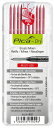 【文房具・建築現場用品】PICA MARKER(ピカマーカー)建築用シャープペンシル"Dry"用替芯 2.8mm 2B 赤 10本入 4031【620】