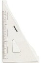 【文房具・事務用品】ドラパス三幸製図機械 三角定規 目盛付 15cm No.13-121【620】