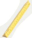 【文房具・計測工具】ドラパス三幸製図機械 カラー三角スケール 15cm 黄 No.16-245【620】
