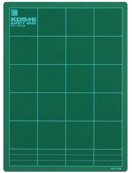 【文房具・事務用品】ムラテックKDSセフティベース(カッターベース)サイズ:300×220×3mm SS-1000H【620】