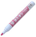 【文房具・建築現場用品】TJMデザイン(TAJIMA)全天候ペイントマーカー 中字 丸芯 蛍光ピンク ZENM-KPK【620】