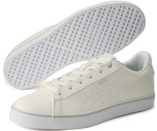 【送料込み（一部地域除く）】【メンズカジュアルシューズ】PUMA（プーマ）V コート バルク EBローカットスニーカー 389908-04【470/P-143】
