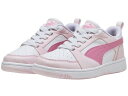 【キッズシューズ】PUMA(プーマ)リバウンド V6 ロウ AC PSジュニアスニーカー 396742-08【470】