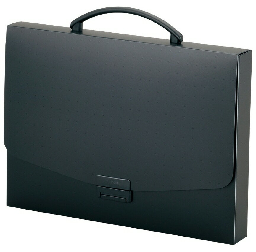 【文房具・事務用品】LIHIT LAB.(リヒトラブ)AQUA DROPs バッグ(A4サイズ)黒 A-5005-24【620】