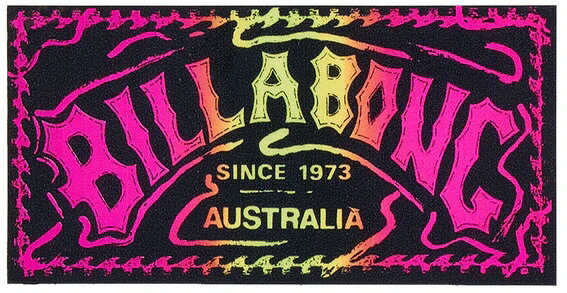 【マリングッズ】BILLABONG(ビラボン)STICKER(ステッカー)サイズ:6.5cm×3cm ...