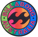 【マリングッズ】BILLABONG(ビラボン)STICKER(ステッカー)直径6.5cm B00S39【750】