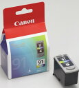【文房具・事務用品】Canon(キャノン)PIXUSインクタンク 大容量 FINEカートリッジ 3色カラー BC-91【620】