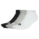 【カジュアルソックス】ADIDAS(アディダス)SPW クッション 3PローソックスEBB61【750】(4)