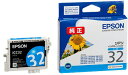 【文房具・事務用品】EPSON(エプソン)インクカートリッジ シアン ICC32【620】
