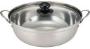 【調理器具】カクセー四季彩(しきさい)IH対応 卓上たらふく鍋 24cm FSC-04【590】