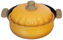 【調理器具】和平フレイズベジポ IH対応ミニ卓上鍋19cm(かぼちゃ)RB-3287【590】