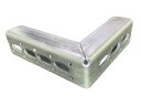 【建築部材】鉄(ユニクロ)ブラケット 40S サイズ:150×120mm L-1【775】
