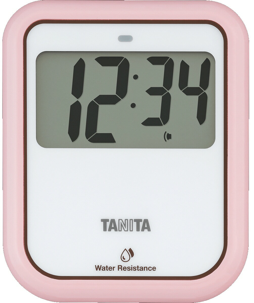 【キッチングッズ】TANITA(タニタ)非接触タイプ キッチンタイマー ピンク TD-422【590】