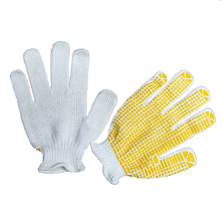 【作業手袋】福徳産業(ふくとくさんぎょう)てくびショート 厚手滑り止め手袋 サイズ:L 5双組 360-5P【410】