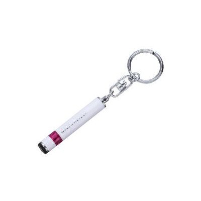 【カー用品】星光産業　EF-50(静電気キーホルダー/ラバー＆メタルアース WH)　【500】のサムネイル