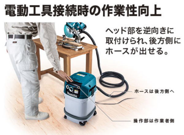 【送料込み】100V 集じん機 乾湿両用 マキタ VC1520【460】