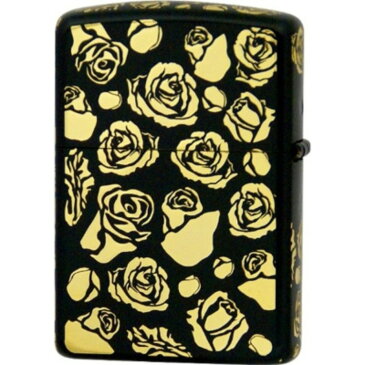 【Zippoライター】BLACK MAT G ROSE【546】