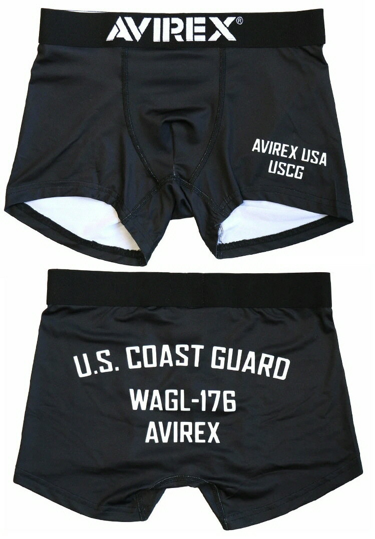 【肌着】AVIREX(アヴィレックス)USCG Boxer Shorts ボクサーパンツ 81584000-90【499】